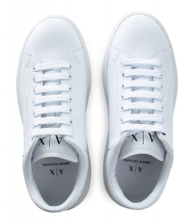 Basket Armani Exchange blanc - XUX123 XV534 00152 OP.WHITE