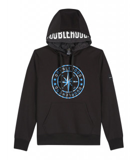 Sweat Doublehood noir - 07TAYLOR BBLUE