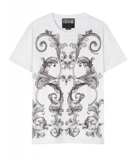 T-Shirt  Versace Jeans Couture Blanc - 78GAH6SB JS461 003