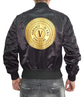 Veste Versace Jeans Couture noir - C1GWA9A7 WUP407 PRINT REV. BAROQUE